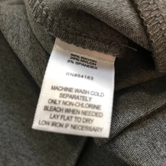 Marc New York Gray Pull On Stretch Pants, NWT, Size Large - Picture 4 of 5